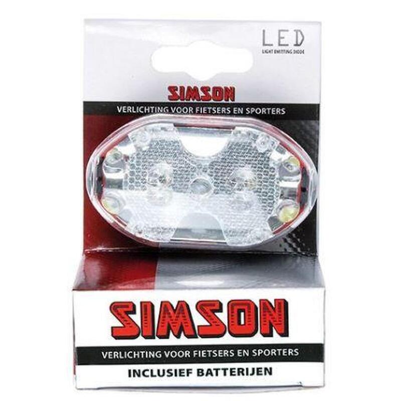 phare 5 led batterie guidon potence