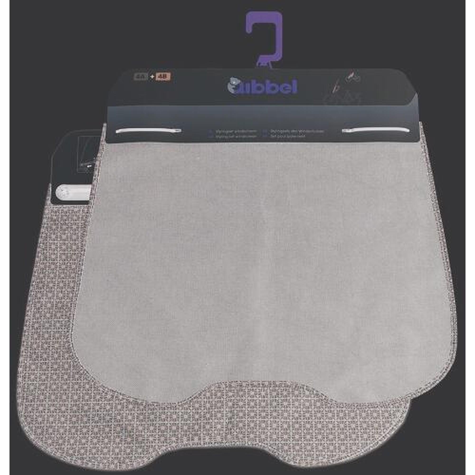 QIBBEL Stylingset Windscherm Canvas - Elements Vervaagd Blauw