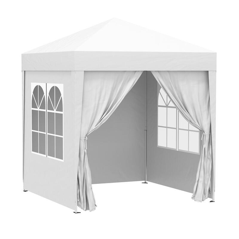 Carpa eventos deportivos  2x2x2,45m blanco