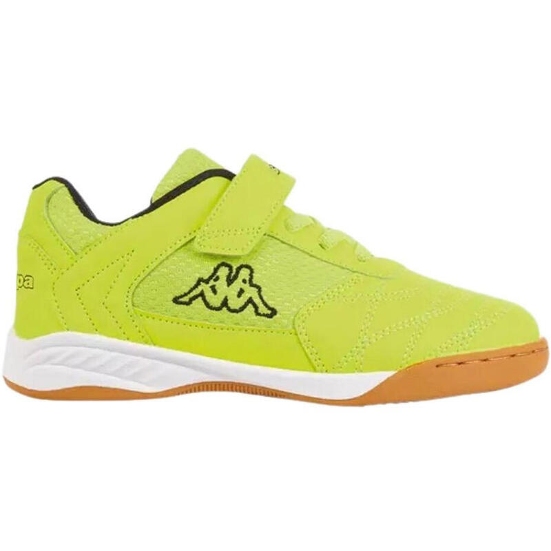 Kappa Damba K, Garçon, , chaussures de foot en salle, jaune