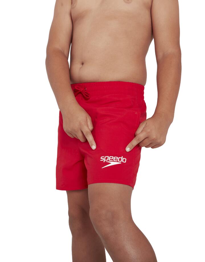 Speedo Essentials Boys 13" Watershorts - Red 3/5