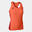 T-shirt de alça running Mulher Joma R-winner laranja fluorescente