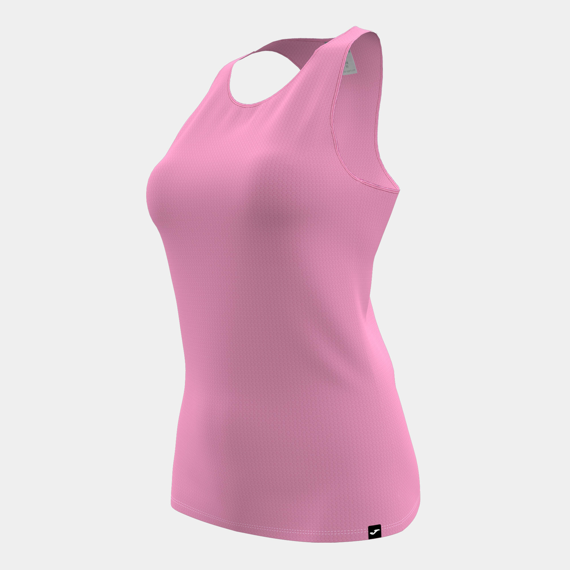 T-Shirt De Alça Fitness Mulher Joma Oasis Rosa 4/4