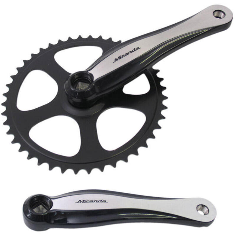 Pédalier Sunrace Fcm600 42-32-22T / 170Mm - Axe Carré (Noir)