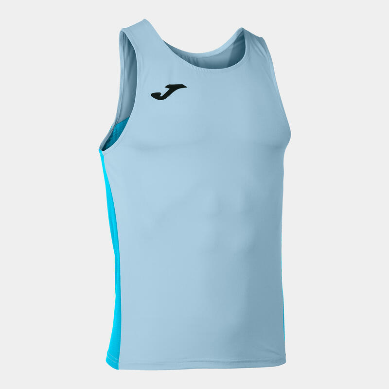 T-shirt de alça running Homem Joma R-winner azul-celeste