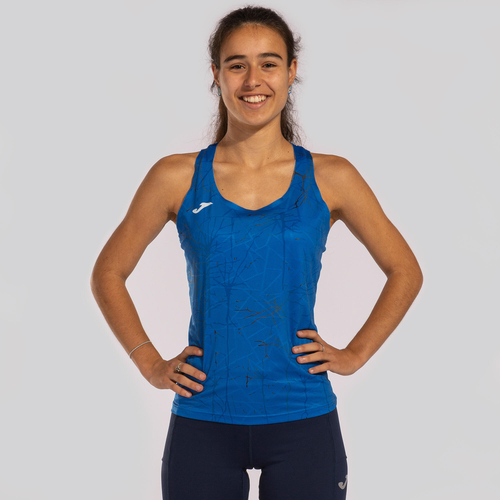 Débardeur Running Enfants Joma Elite IX Bleu Roi 2/5