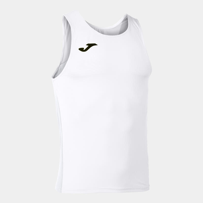 Camiseta tirantes running Hombre Joma R-winner blanco
