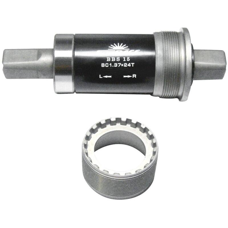 Jgo.pedalier sunrace acero s15 68/127 cuadradillo