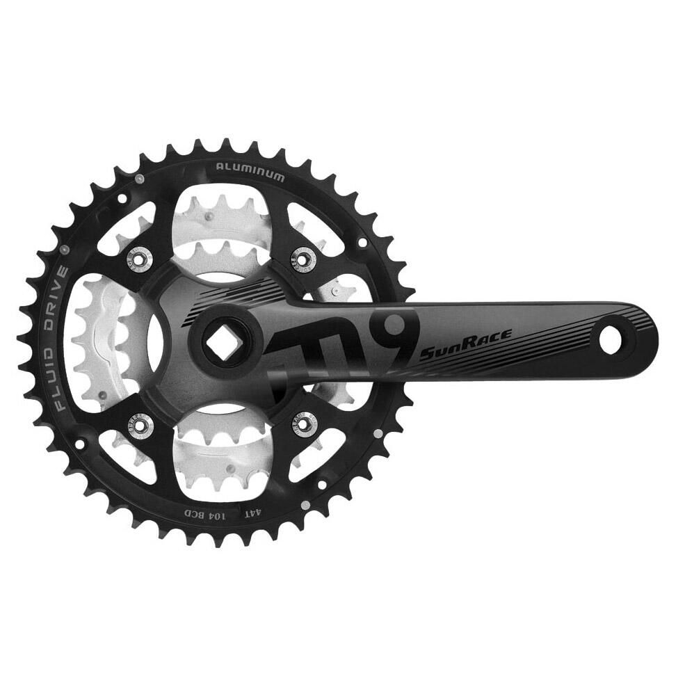 Alu MTB crankset Sunrace M9