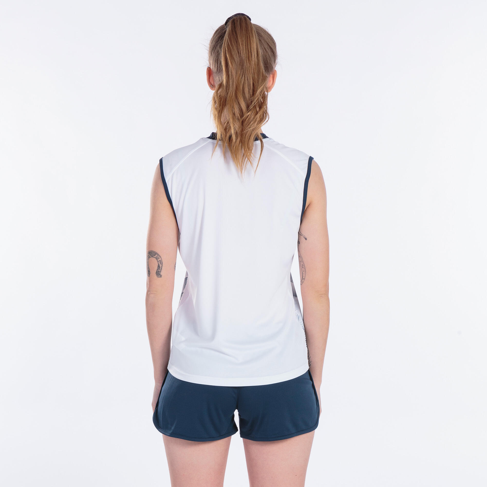 Canotta donna Joma Supernova III bianco/blu XL 3/5