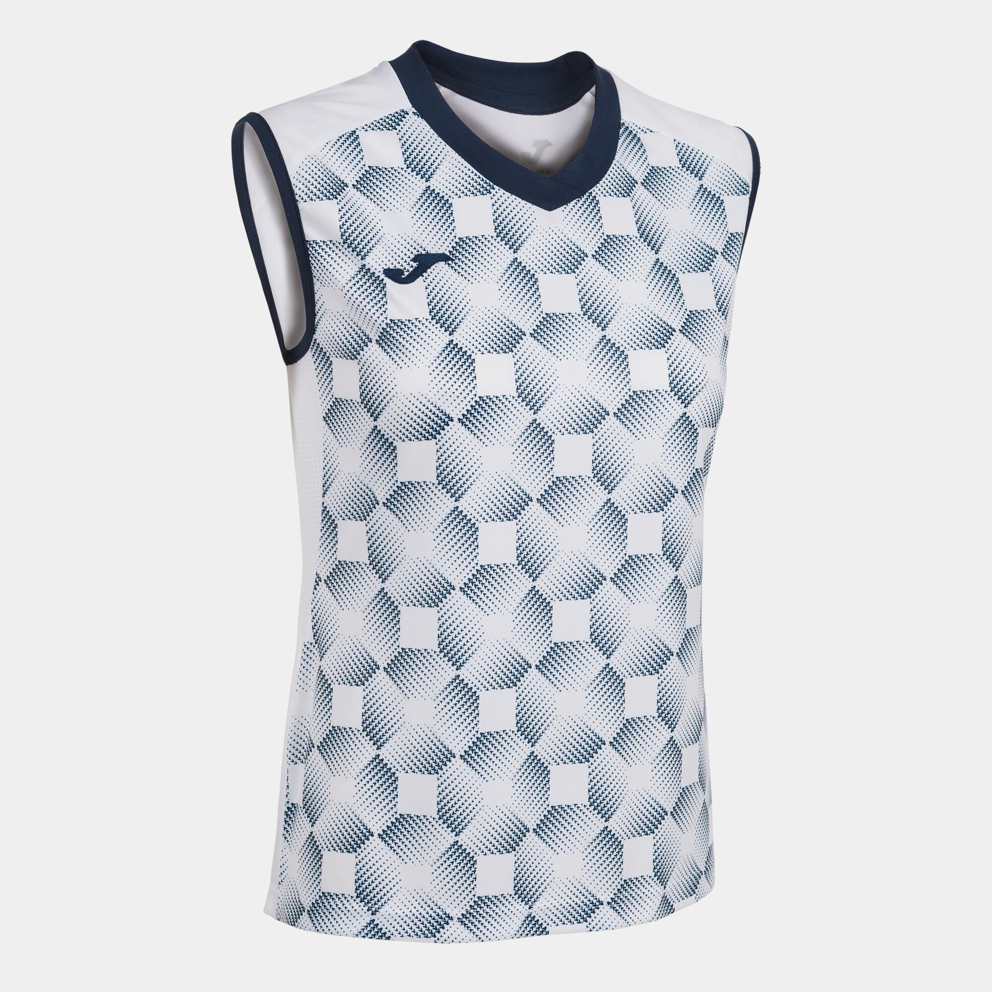 Joma - Débardeur Sans Manches Volley-ball Femme Joma Supernova Iii Blanc - T-shirt Sans Manche - Blanc|bleu - 42 M/l - Decathlon