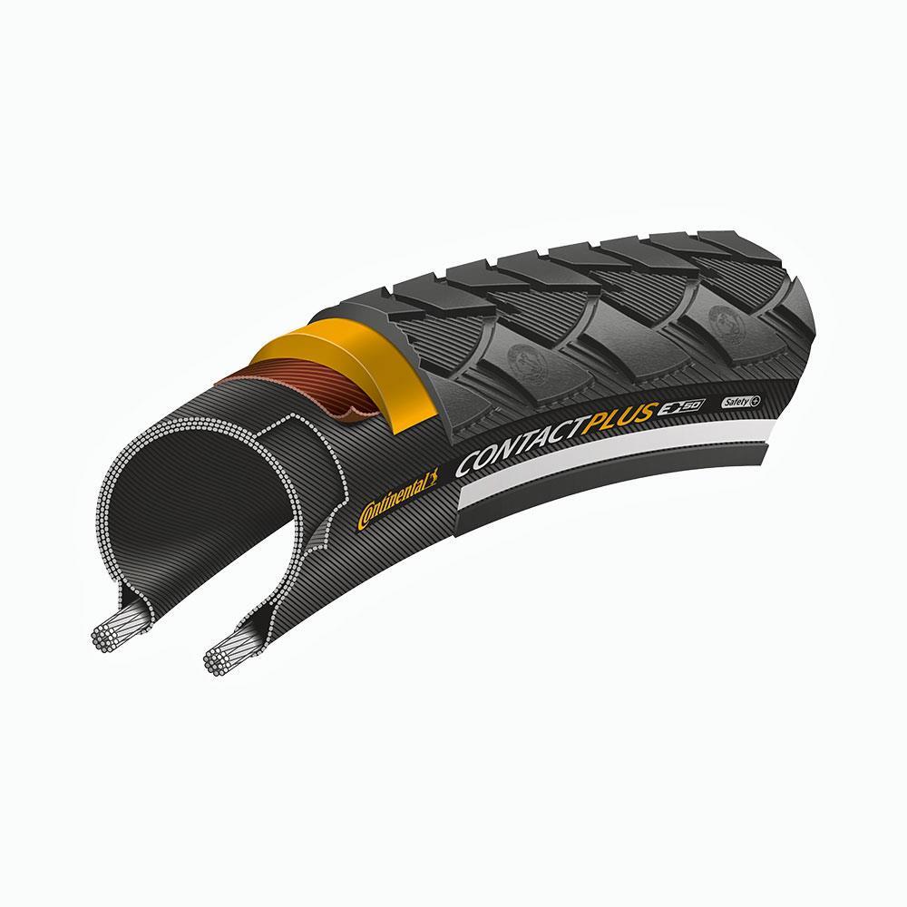 CONTACT Plus Reflex Tyre-Wire Bead Urban Black/Black Reflex 700 X 32C 2/4