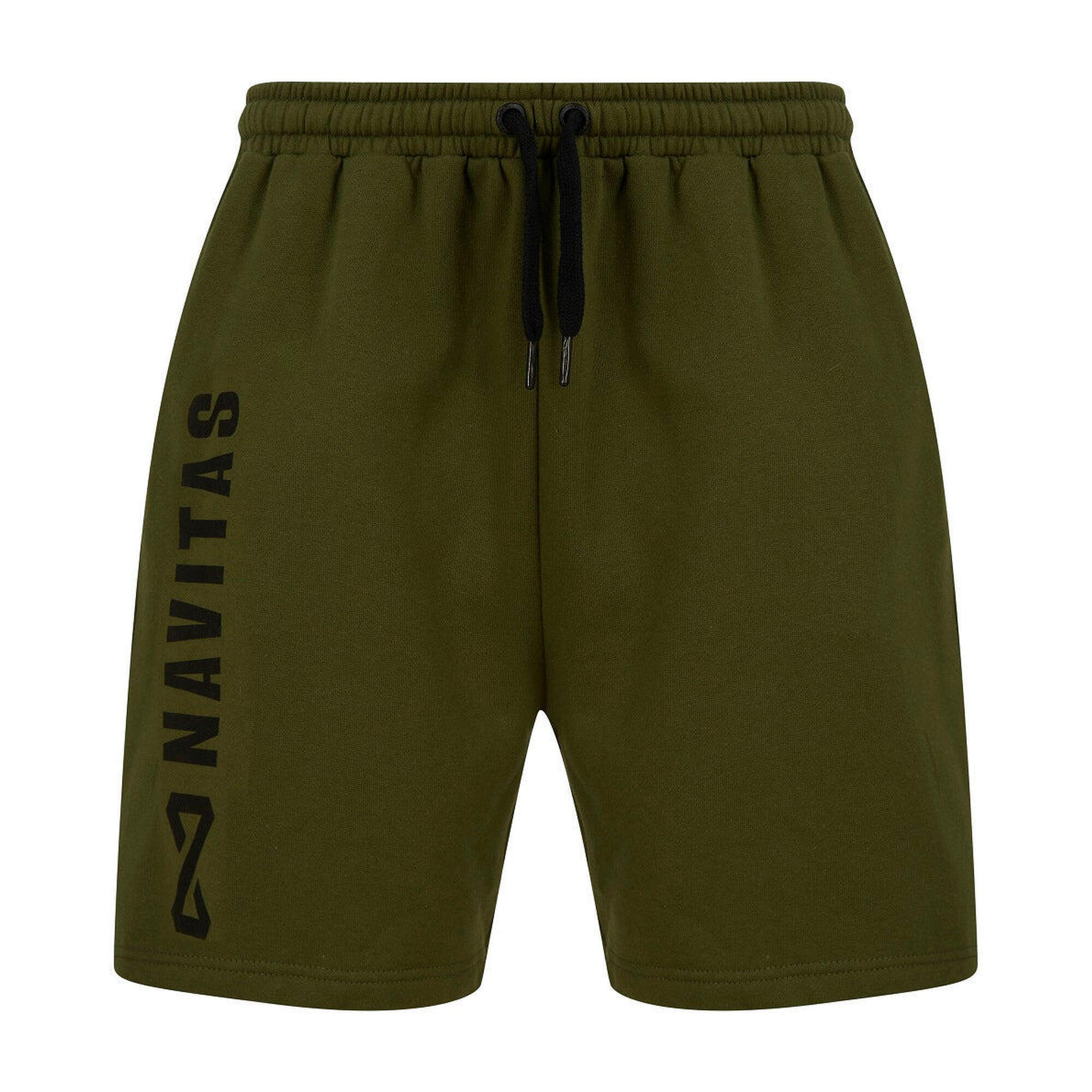 Core Green Jogger Shorts 1/2