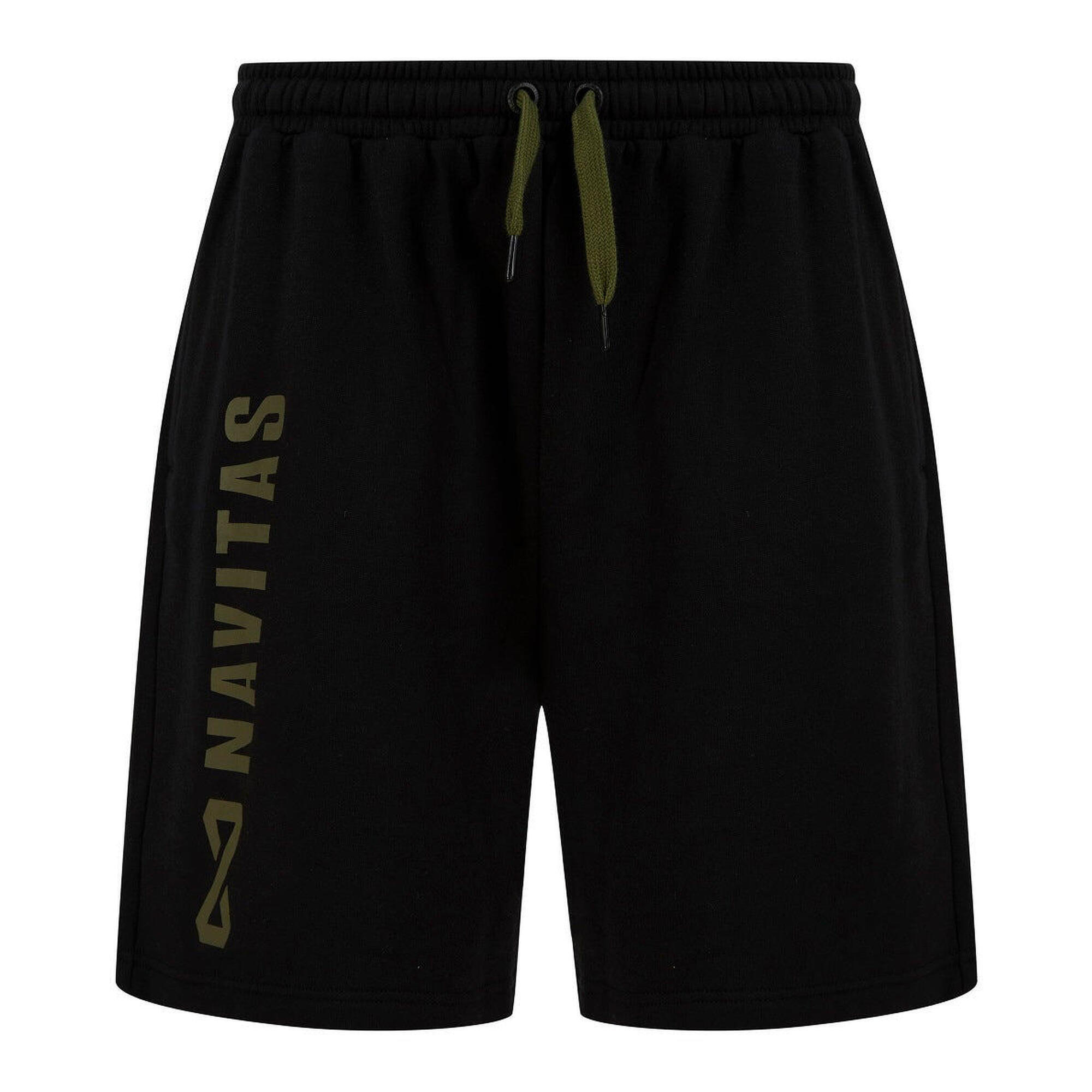 NAVITAS Core Black Jogger Shorts