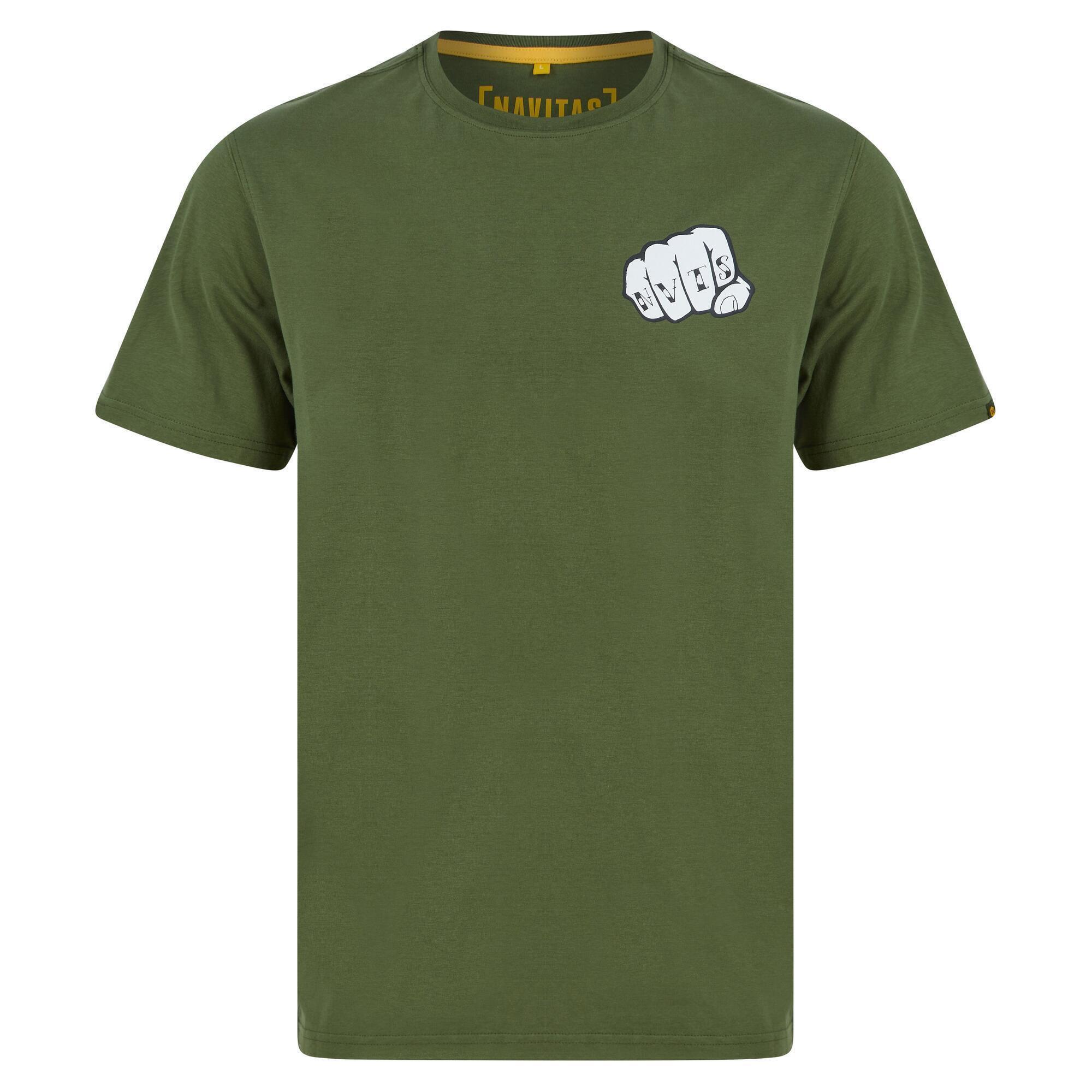 NAVITAS Knuckles Green T-Shirt