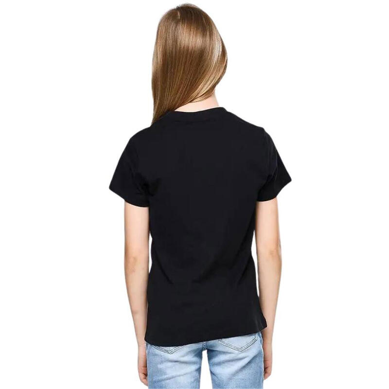 Kappa Caspar Kids T-Shirt, Jongen, t-shirts, zwart