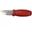 Survivalmes Eldris Neck Knife Sandvik staal - Rood