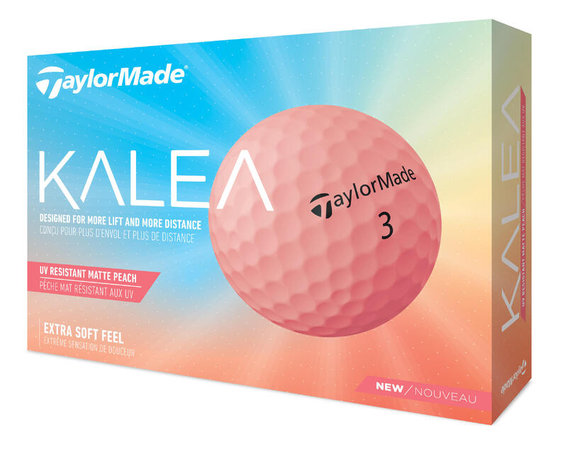 Bolas de Golf TaylorMade KALEA Extra Soft Feel Damas, Peach
