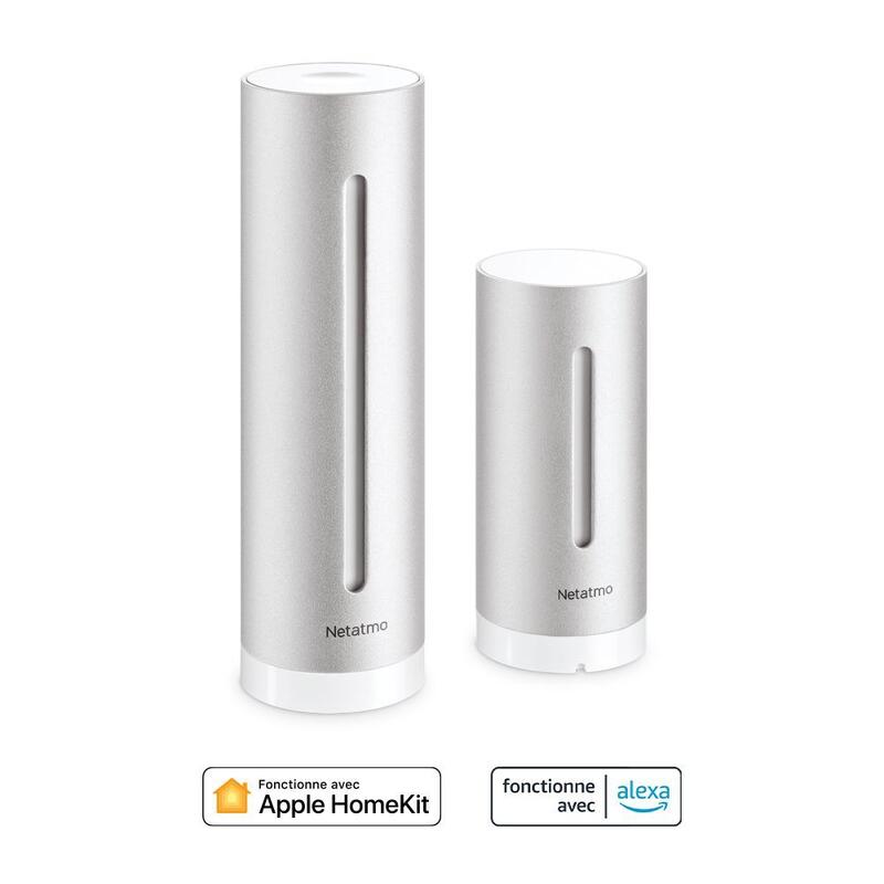 NETATMO  Station météo contrôlée par IOS ou Android