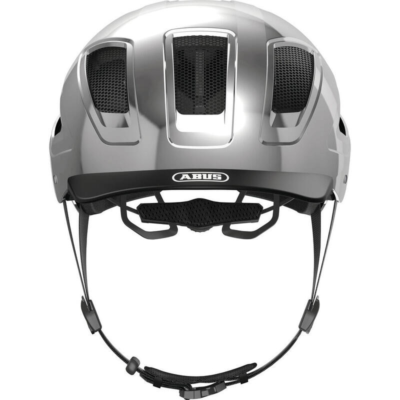 Casco ciclista Hyban 2.0 Cromo Plata