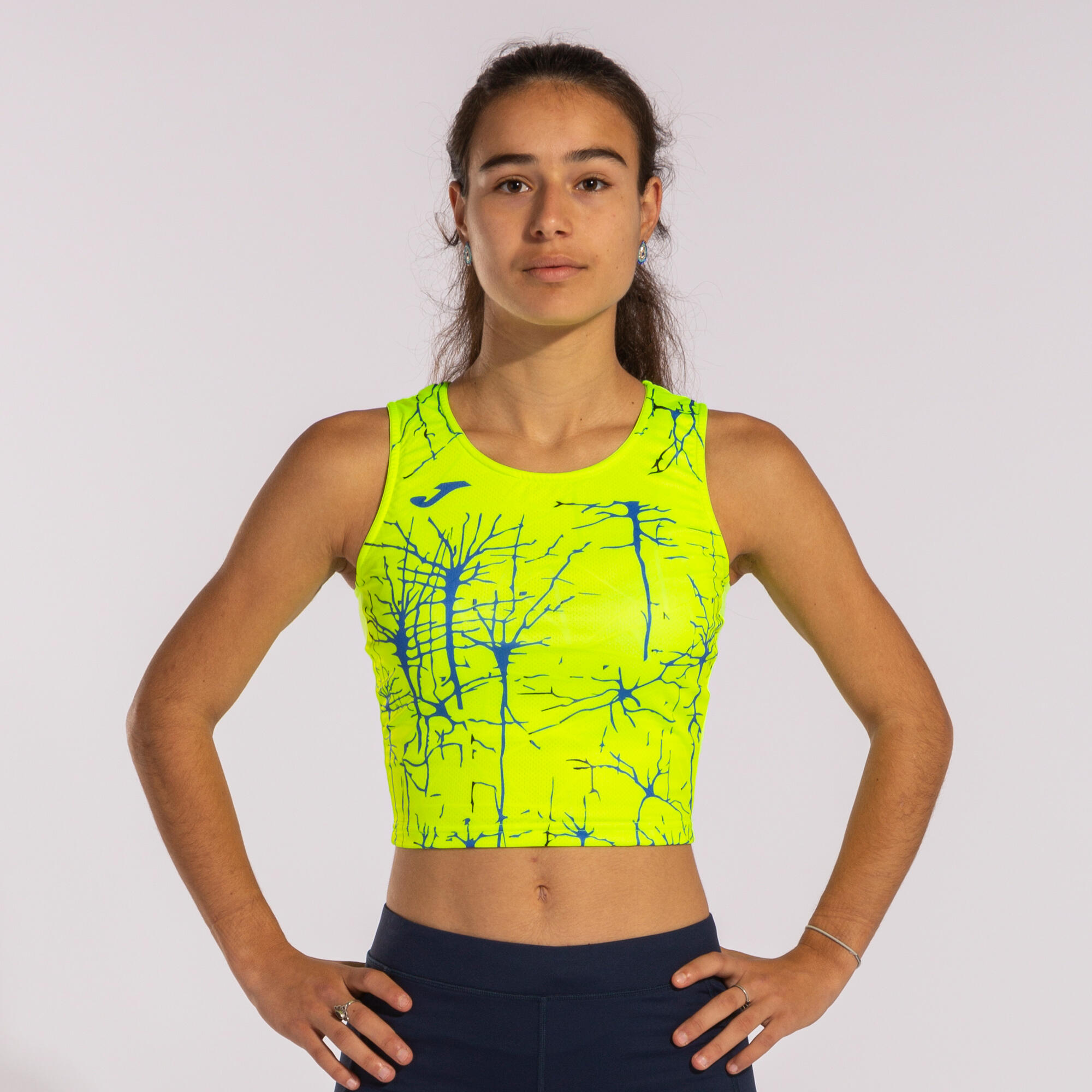 Top Running Niños Joma Elite IX Amarillo Flúor 2/5