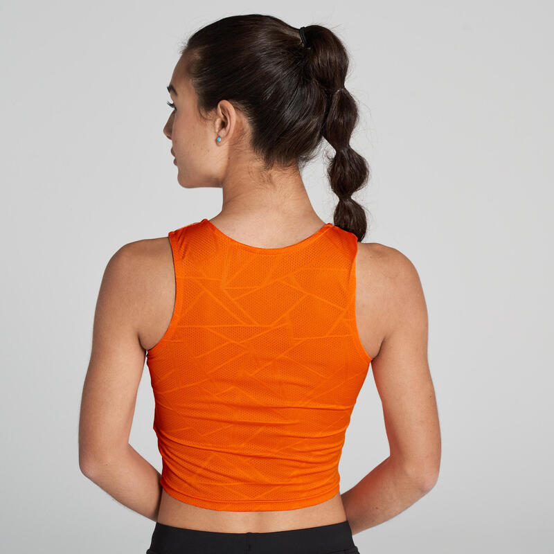 Top running Mujer Joma Elite ix naranja