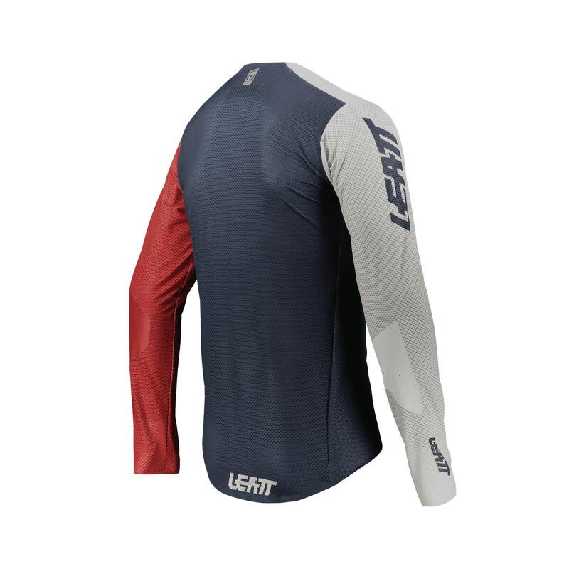 Maglia Ciclismo Ragazzo MTB Gravity 4.0 Blu