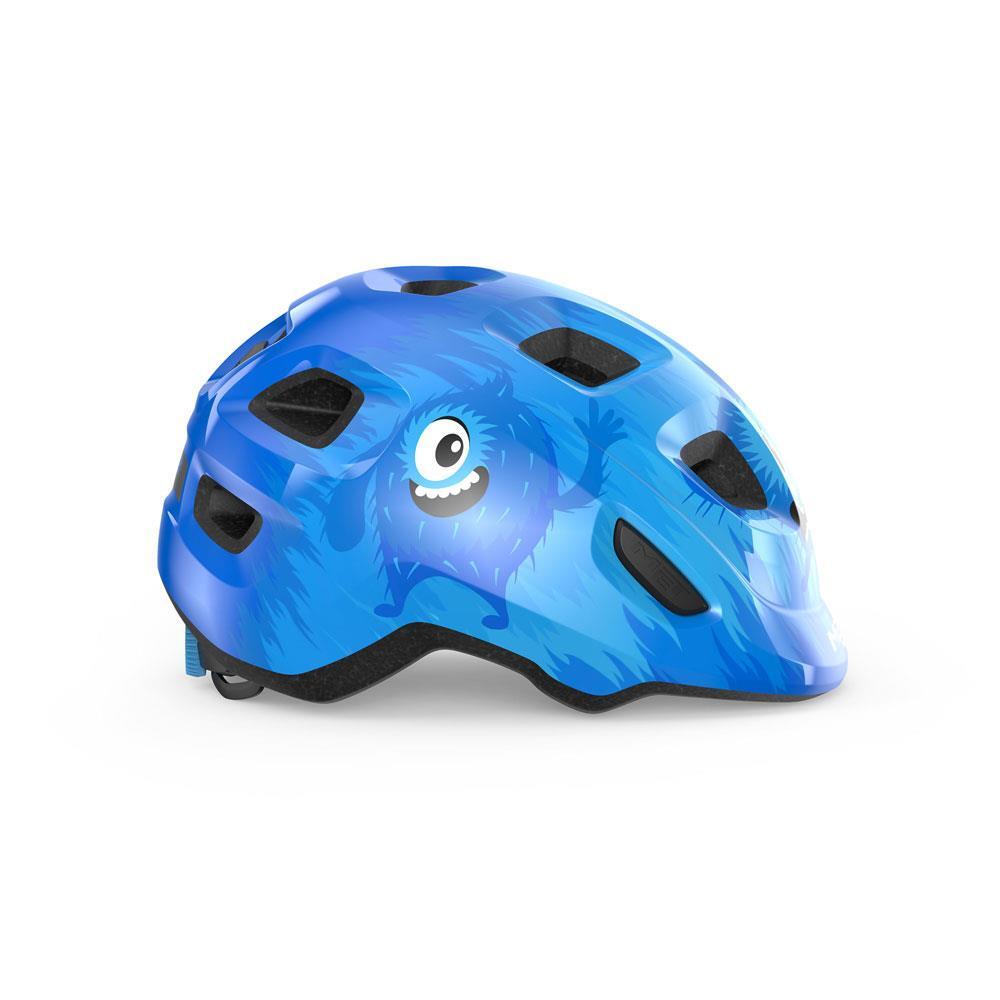 MET Hooray Kids Cycle Helmet - Black Flames 2/4