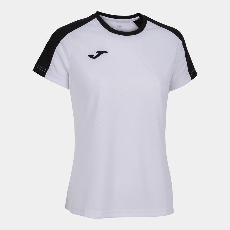 Camiseta manga corta Mujer Joma Eco championship blanco negro