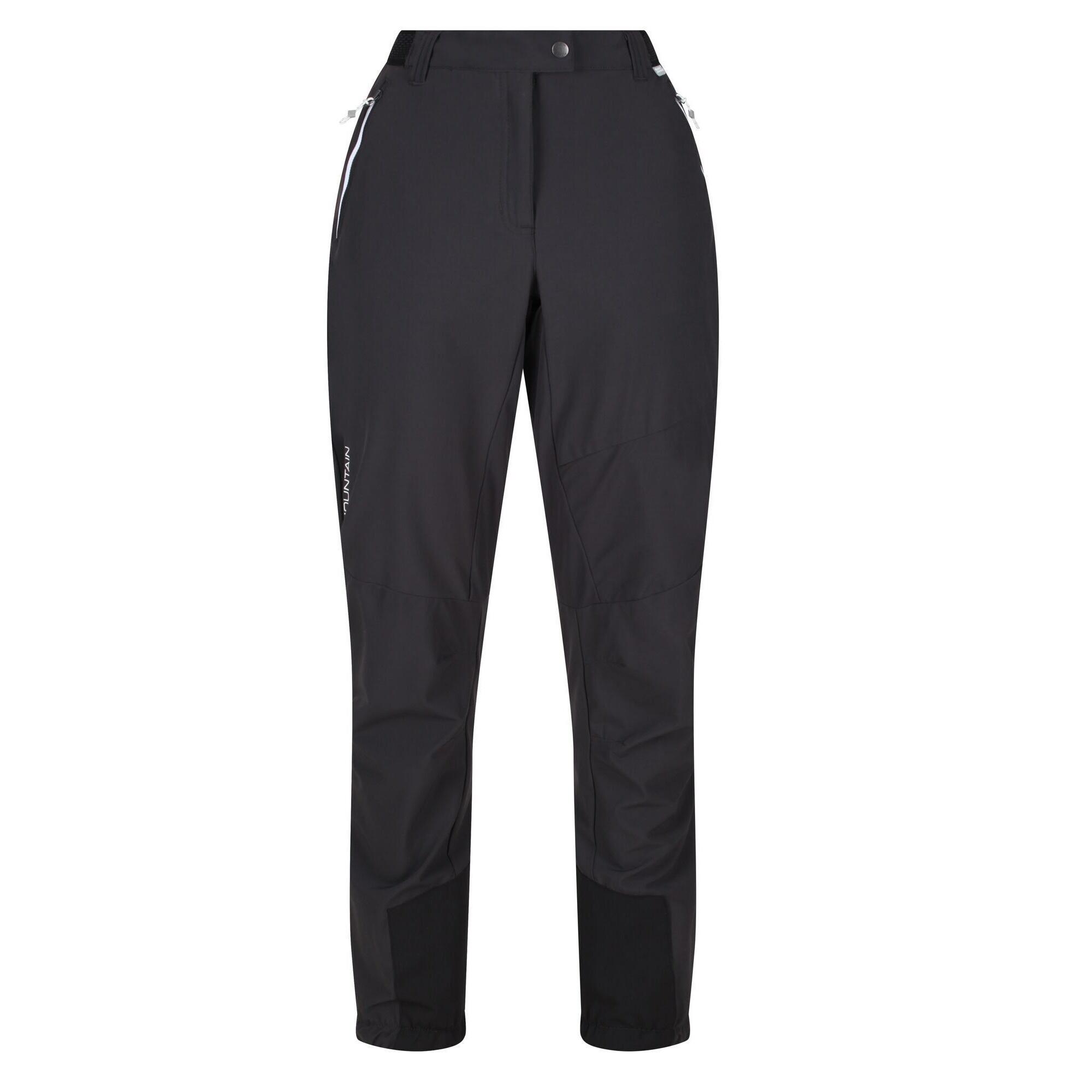 Womens/Ladies Mountain III Walking Trousers (Ash/Black) 1/5