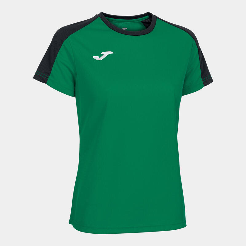 Camiseta manga corta Mujer Joma Eco championship verde negro