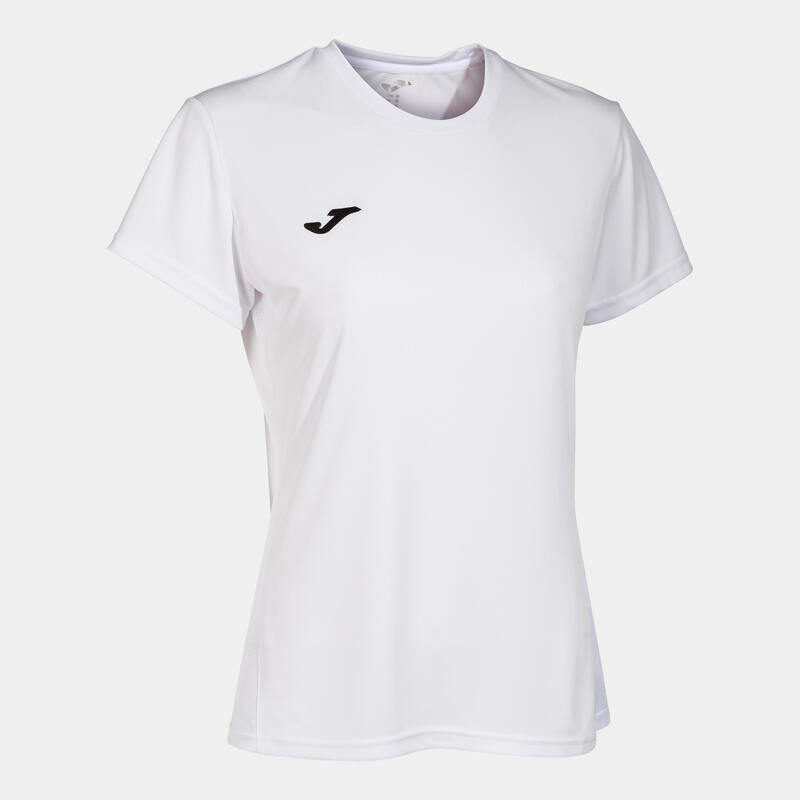 Camiseta Manga Corta Fútbol Mujer Joma Winner II Blanco