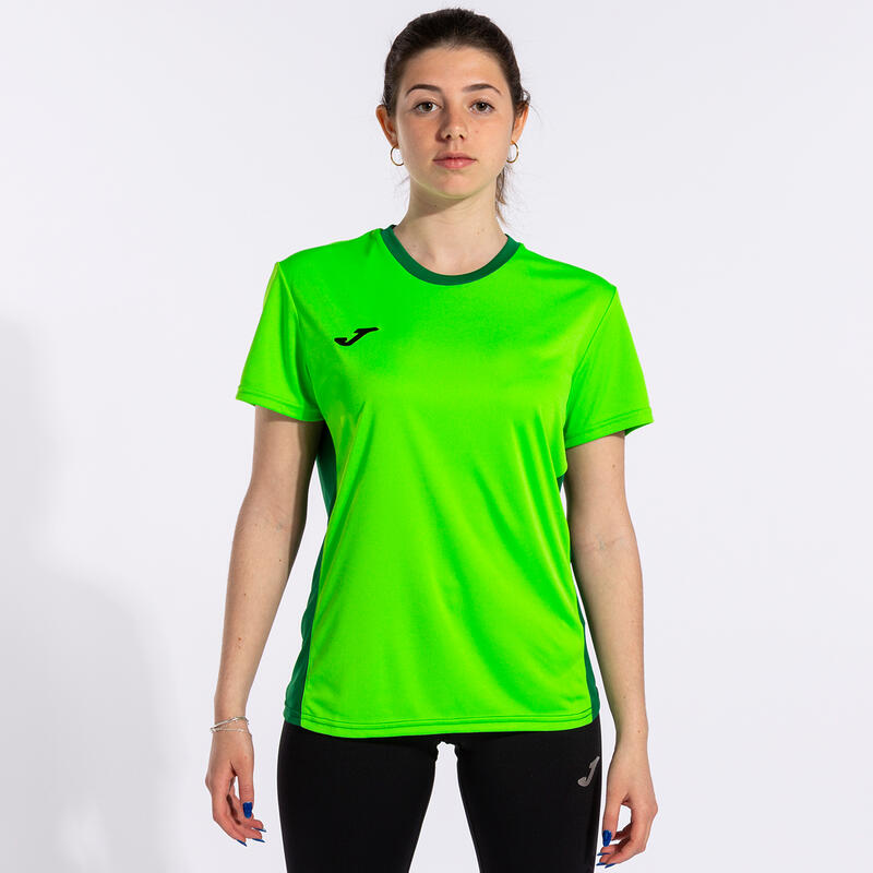 Maillot manches courtes Femme Joma Winner ii vert fluo