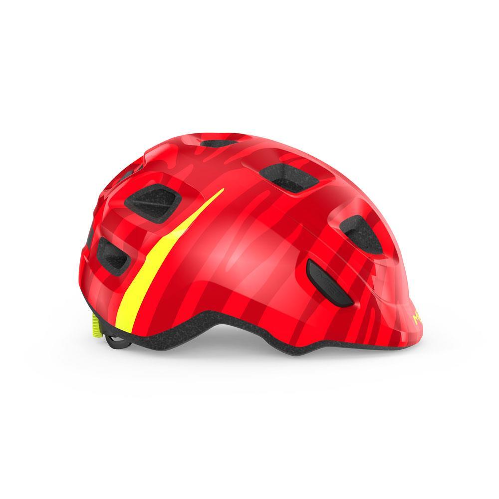 MET Hooray Kids Cycle Helmet - Black Flames 2/4