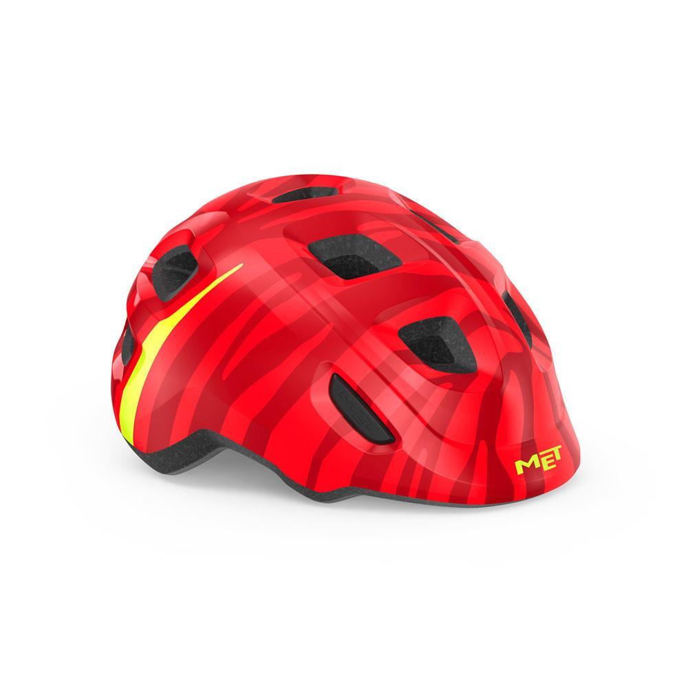 MET Hooray Kids Cycle Helmet - Black Flames 1/4
