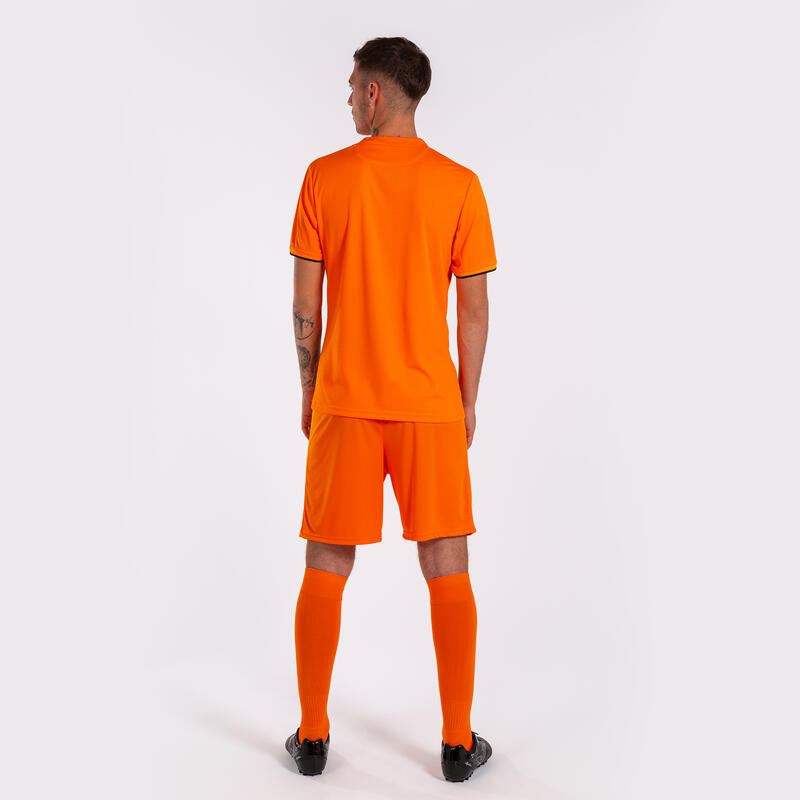 T-shirt manga curta Homem Joma Toletum iv laranja preto
