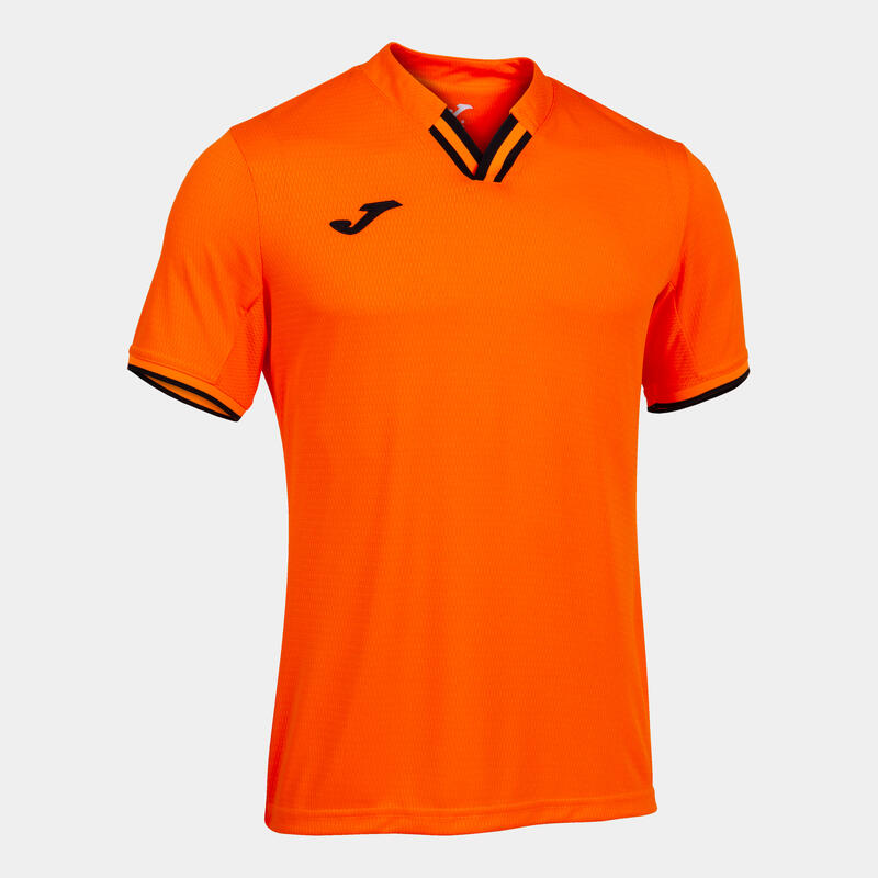 T-shirt manga curta Homem Joma Toletum iv laranja preto