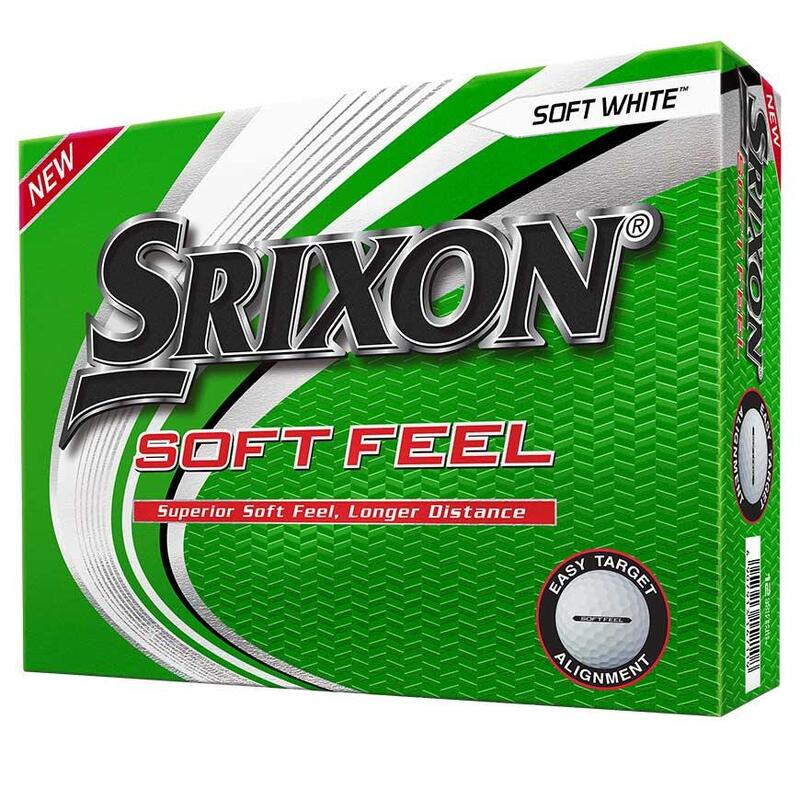 SOFT FEEL GOLF BALL (12PCS) - WHITE