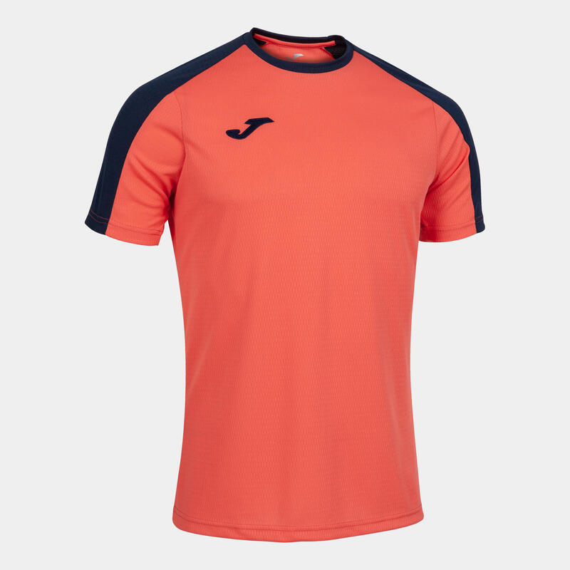 Camiseta Manga Corta Fútbol Niños Joma Eco Championship Naranja Flúor