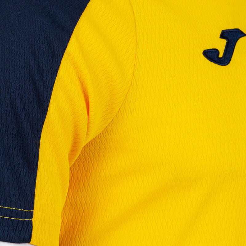 T-shirt manga curta Homem Joma Eco championship amarelo azul marinho