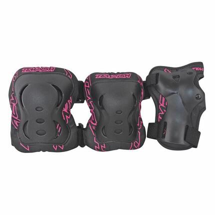 Tempish - Fid - Protections de patinage - Lot de 3 - Adultes - Rose - L