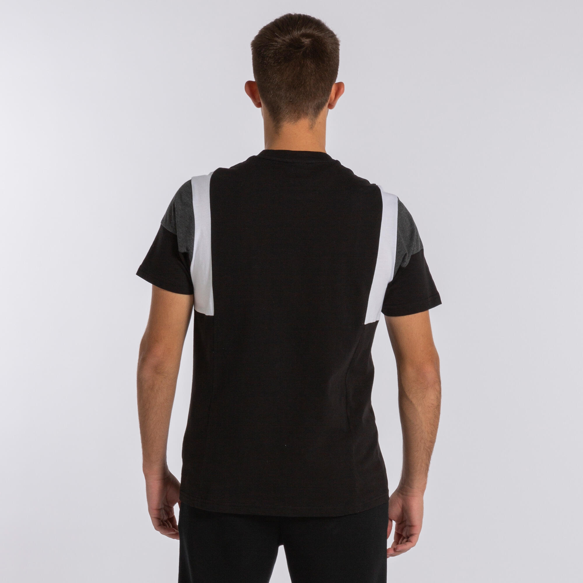 Maillot Manches Courtes Football Homme Joma Confort III Noir 5/7