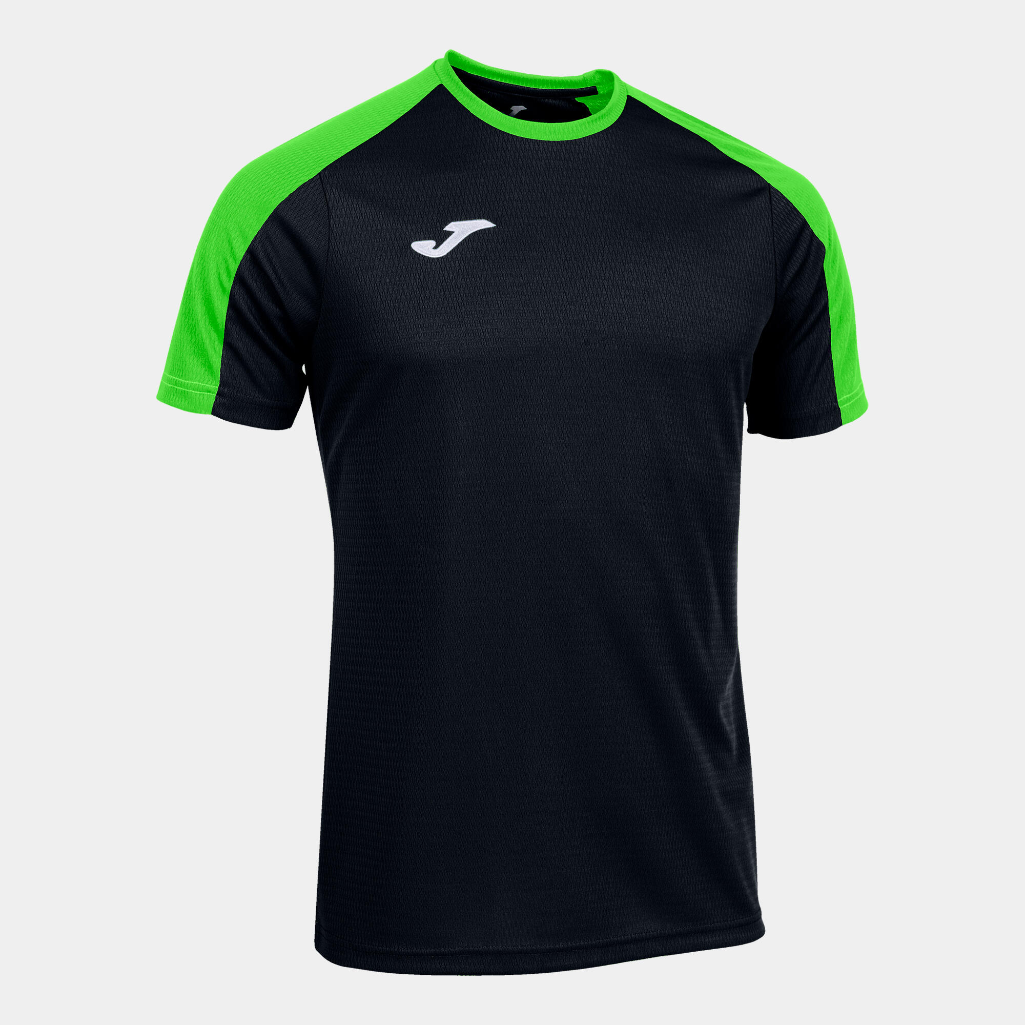 JOMA Sportovní triko ECO CHAMPIONSHIP SHORT SLEEVE T-SHIRT černozelená