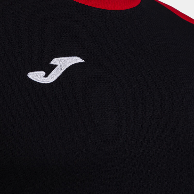 Tricou Joma Eco Championship negru, bărbați, ușor și respirabil