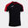 Maillot manches courtes Garçon Joma Eco championship noir rouge