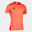 T-shirt manga curta futebol Homem Joma Winner ii laranja fluorescente
