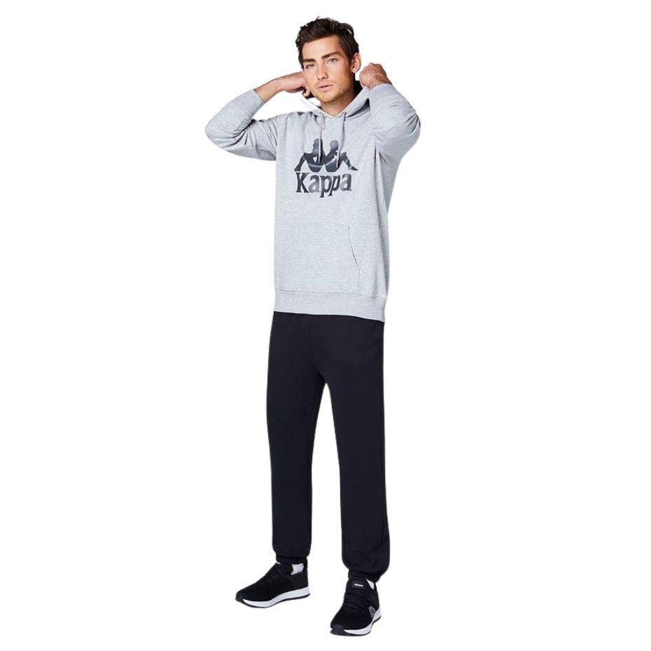 Kappa Unisex Hooded Sweatshirt grey 705322 18M 3/5