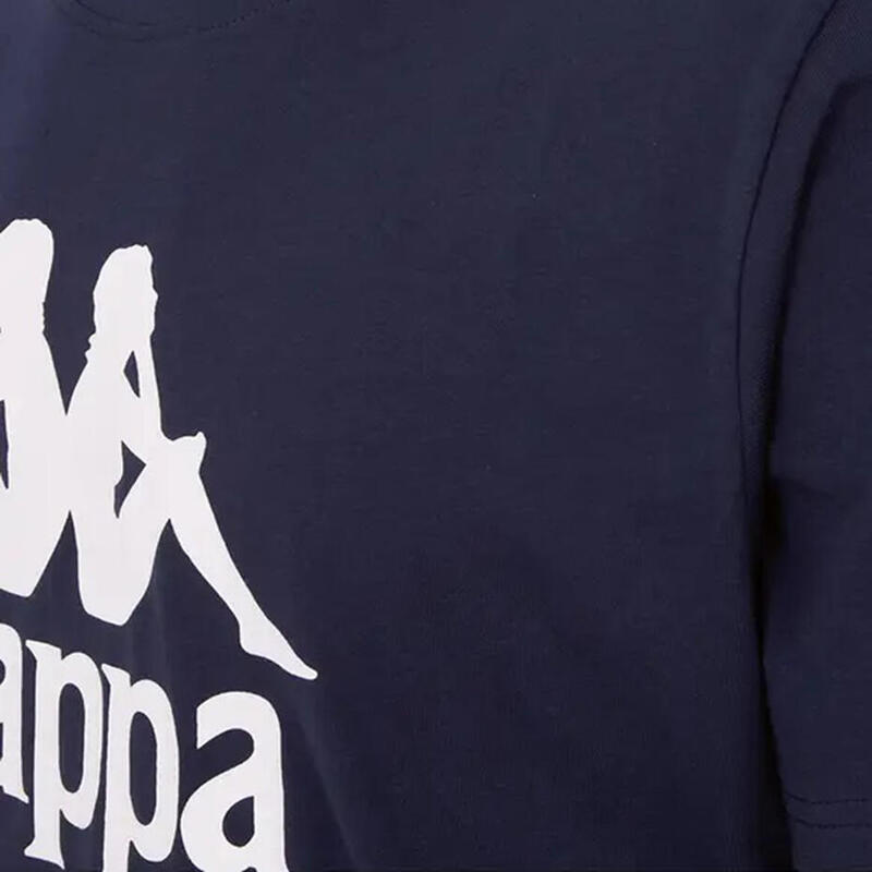 Férfi rövid ujjú póló, Kappa Caspar T-Shirt, sötétkék