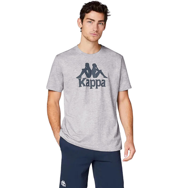 Kappa Caspar T-Shirt, Mannen, T-shirt, grijs