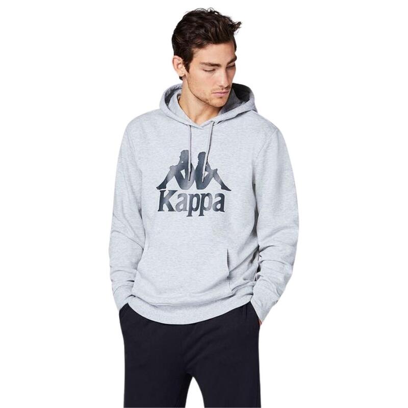 Kappa Taino Hooded, Mannen, Fitness, sweatshirts, grijs